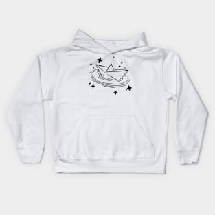 Space Sailing Kids Hoodie